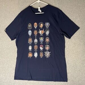 Destiny Video‎ Game Graphic T Shirt Mens XL Navy Blue Who You Trust